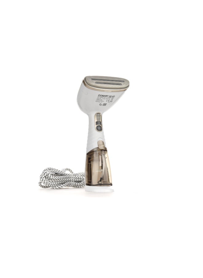 CONAIR مكواة بخار توربو 1875 واط، 5 إعدادات بخار، أنواع مختلفة من الأقمشة، أبيض - Image 4